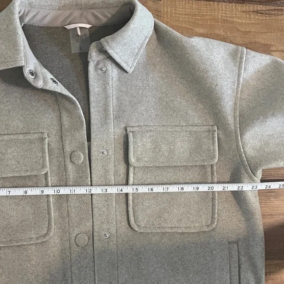 Button-Front Shacket - Picture 3 of 3